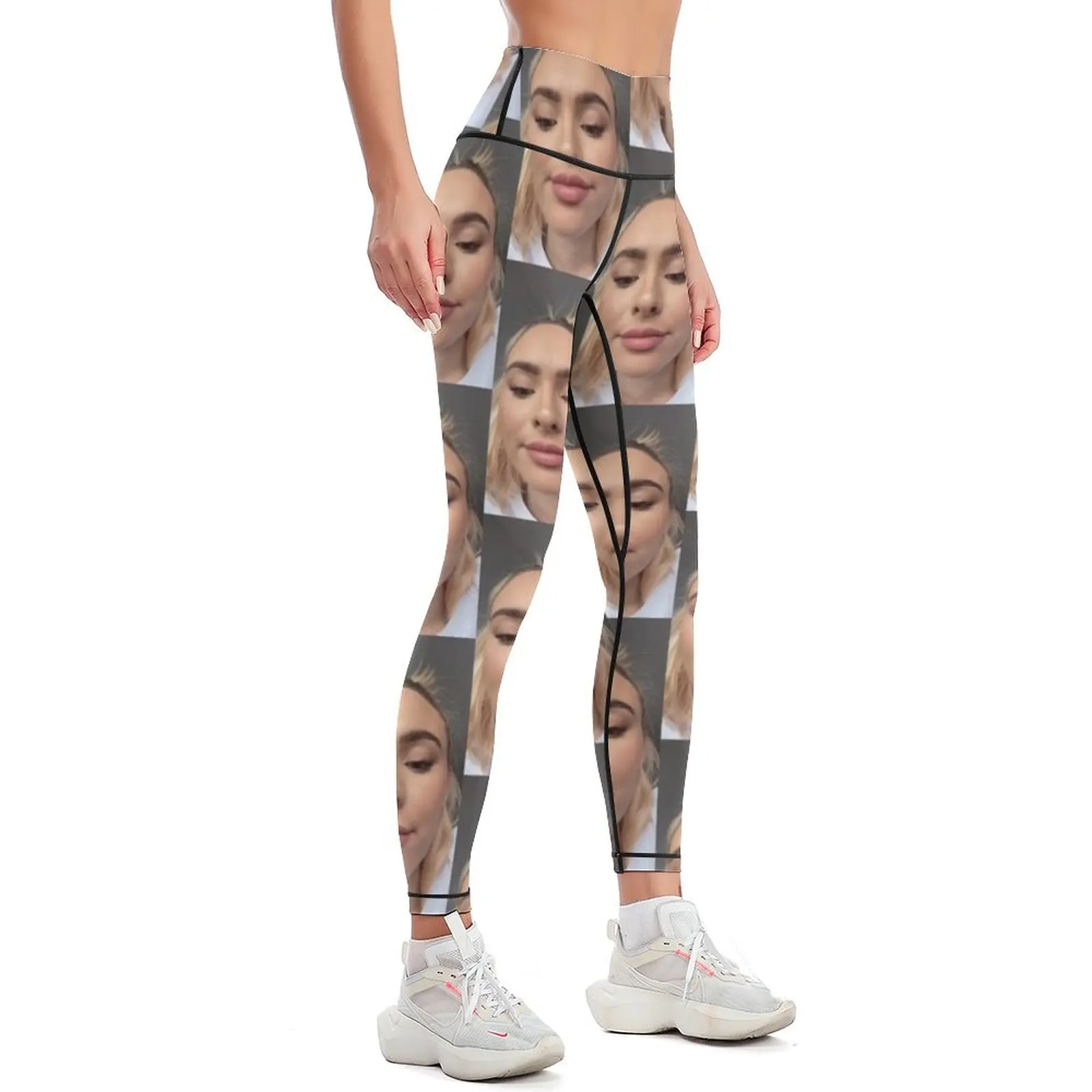 Claude Monet | 'Le Jardin aux Iris à Giverny' -'The Iris Garden at Giverny' Leggings leggins push up woman Womens Leggings