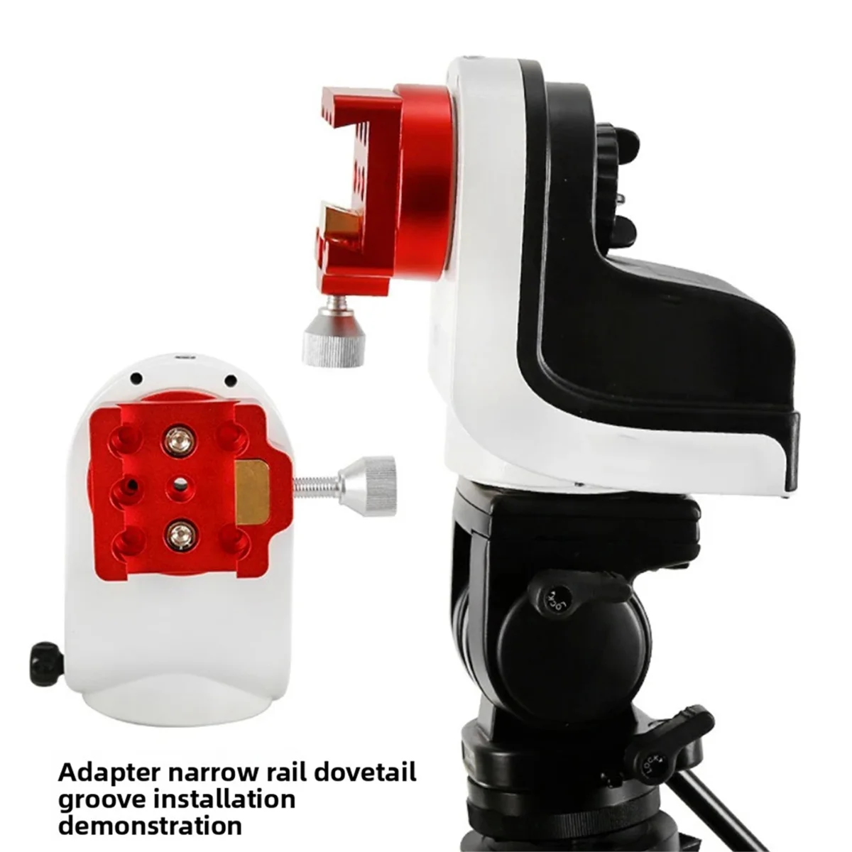 

New Astronomical Telescope Adapter for AZGTI Adapter Plate Conversion Plate for ANGELEYES Narrow Rail Dovetail Slot Red