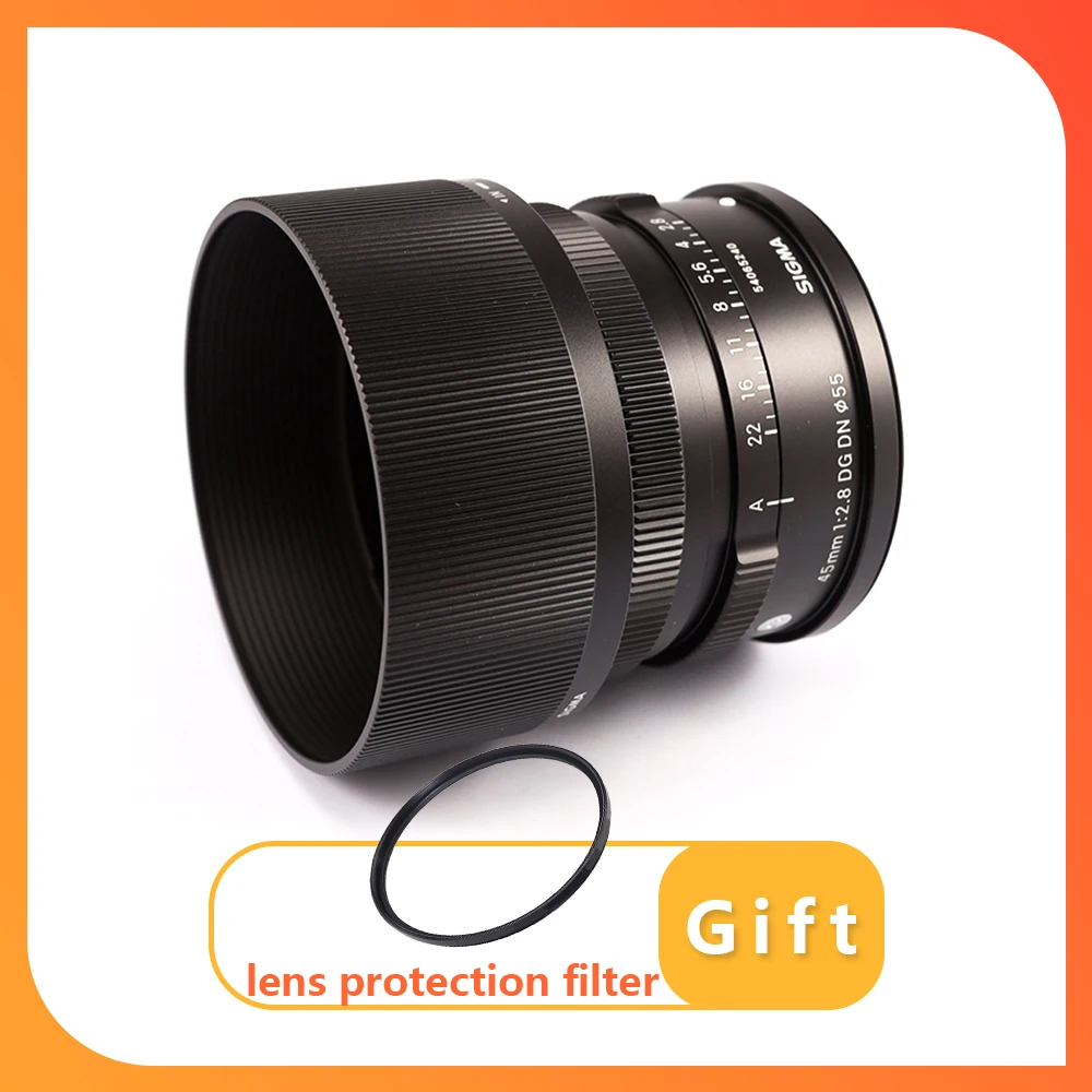 Sigma 45mm F2.8 DG DN Contemporary Lens For Sony A6000 A6400 A7m2 A7m3 A7r2 A7s2 camera L Mount Lens