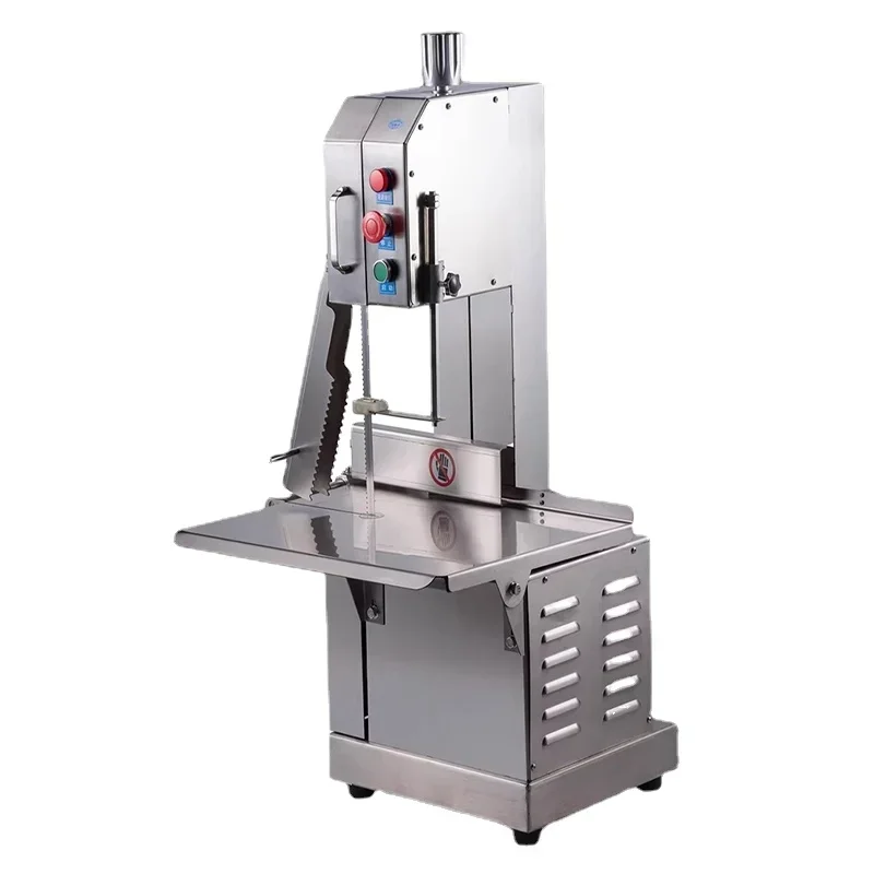 Automatic Bone Cutter Commercial Bone Sawing Cutting Machine Pork Ribs Frozen Pork Trotters Bone Steak Cutting Machine