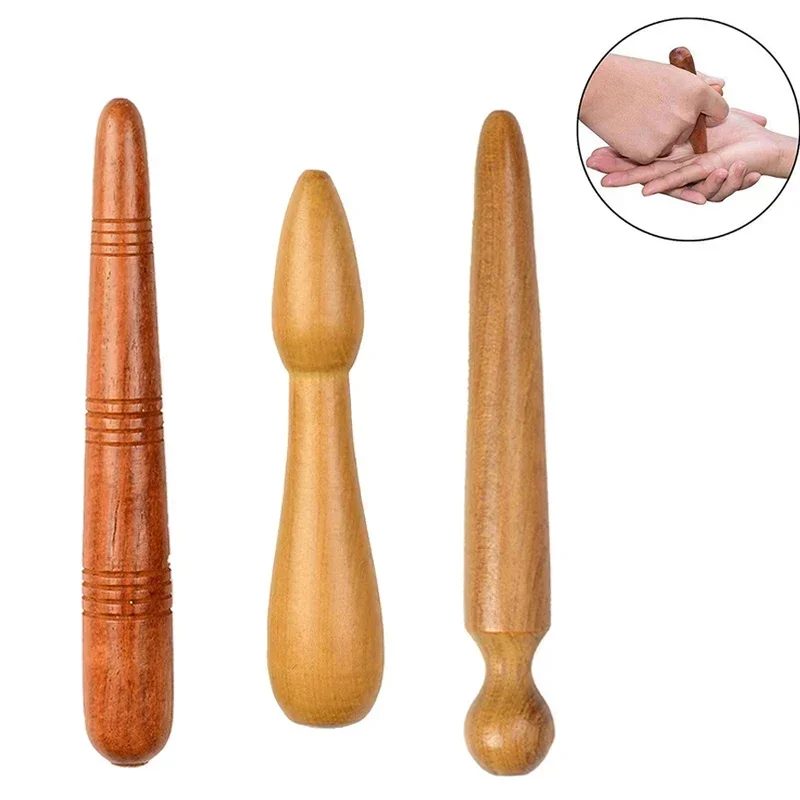 Massage Stick Tool Wooden Foot Spa Physiotherapy Reflexology Thai Foot Massager Health Care Massage Tools Beauty Health