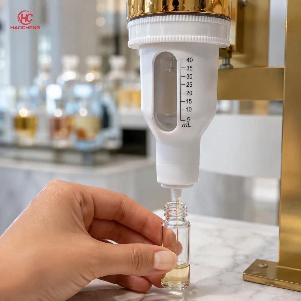 Wholesale OEM Gold Perfume Dispenser Bar 6 Heads 375ml White Pump Head Glass Bottle Reusable for Part Wedding Decoration