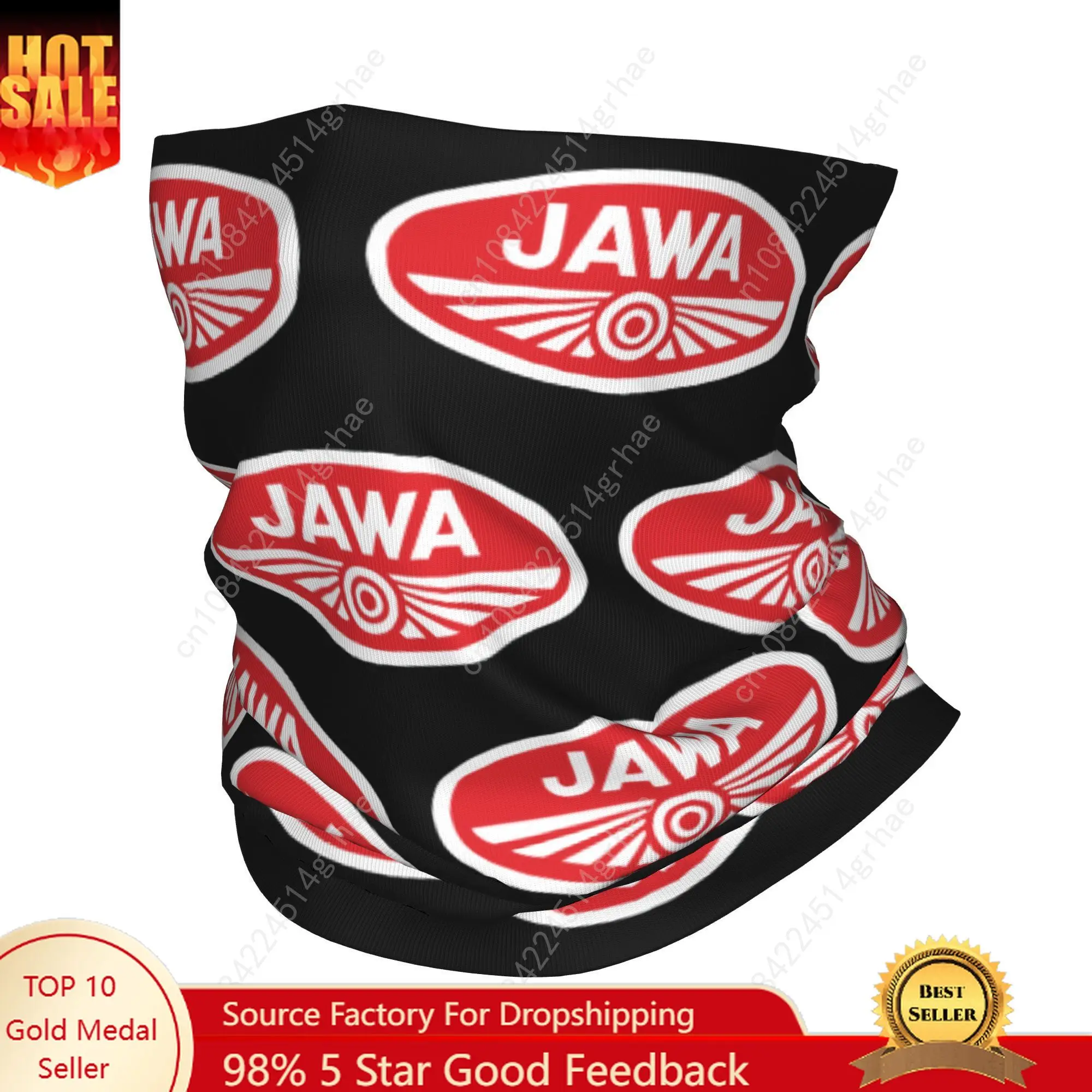 

Custom J-Jawas Motorcycle Neck Gaiter Men Women Windproof Winter Bandana Scarf for Hiking