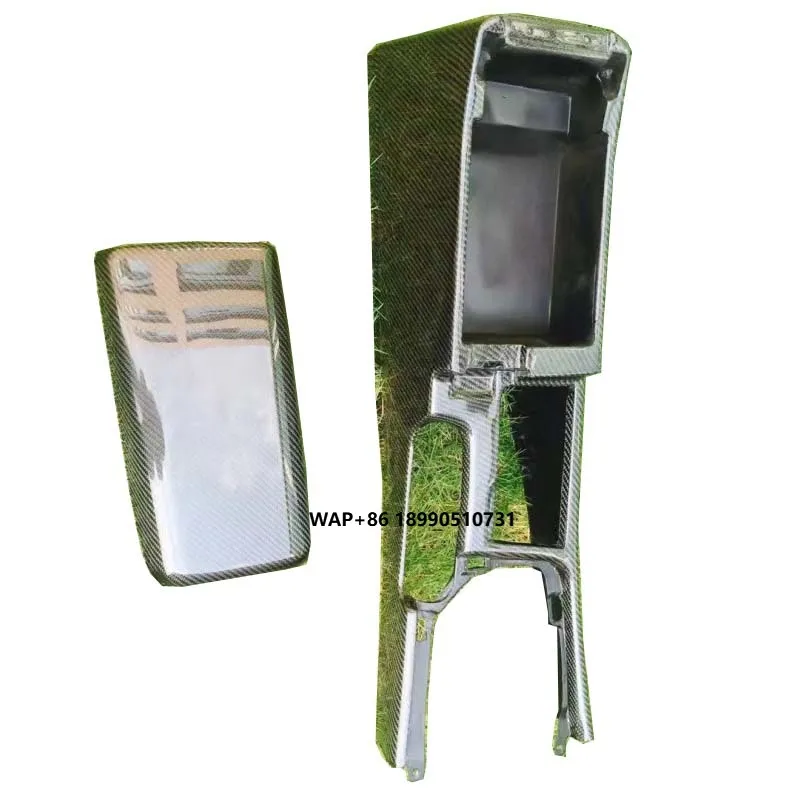 

For 1998-2002 Nissan Skyline R34 Center Console Trim Arm Rest (RHD) Carbon Fiber CF