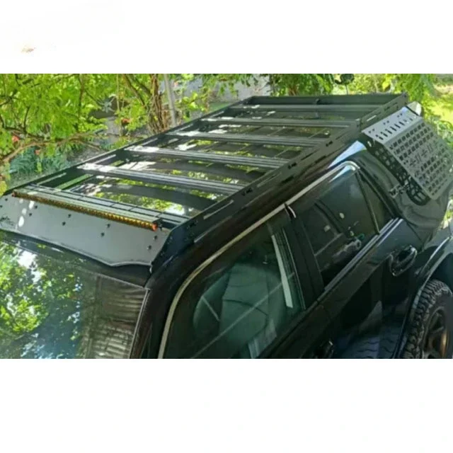 roof rack for 4 Runner steel with black powder,steel box size 249*37.5*25cm 35kgs