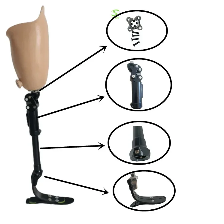 Prosthetic   Pneumatic knee joint For Above the knee artificial limbs leg