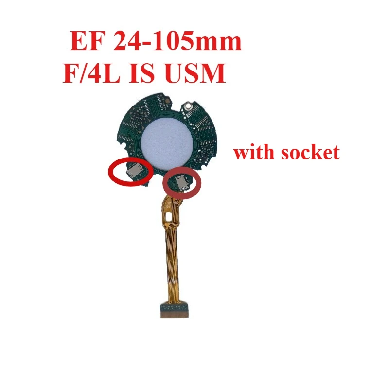 Nuevo Estabilizador de Lente de Cámara de 24-105 mm F4 con PCB Antivibración para Canon EF 24-105mm F/4L IS USM, Piezas de Reparación