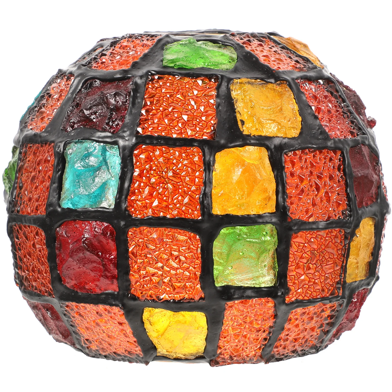 

E26 E27 База для внутреннего освещения Элегантный мозаичный абажур для спальни, офисов, кабинет, декоративное рассеянное освещение