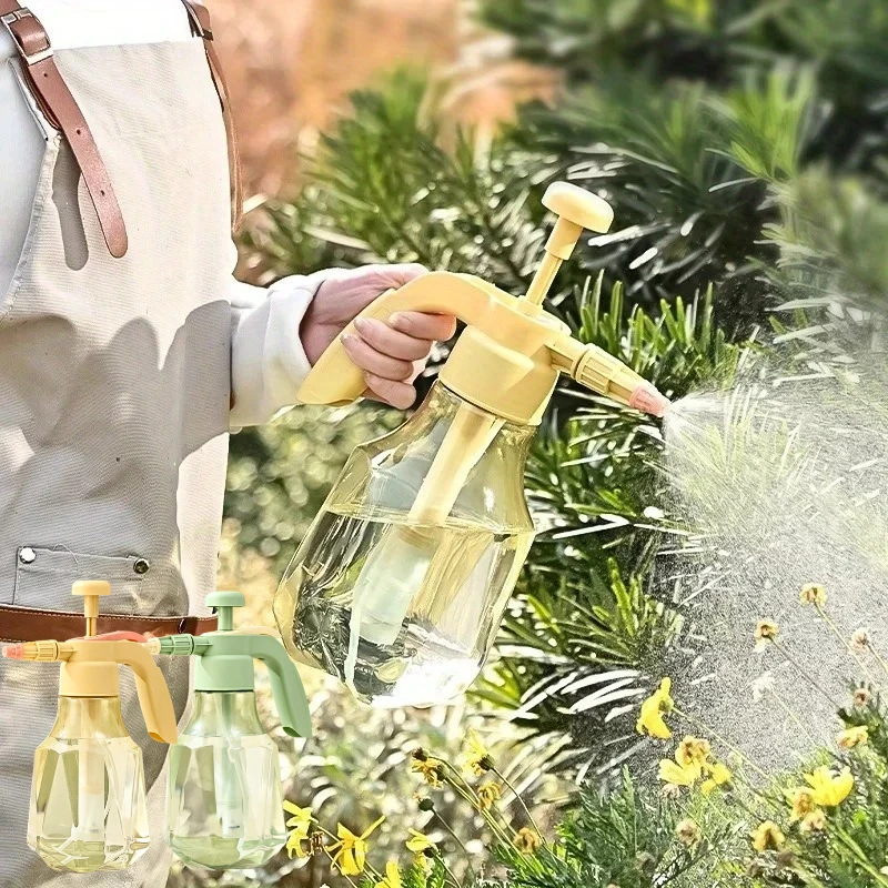 

Ручной распылитель воздухомонапорный, 1 шт., с регулируемым соплом от тумана до струи, для полива сада, дезинфекции и орошения растений