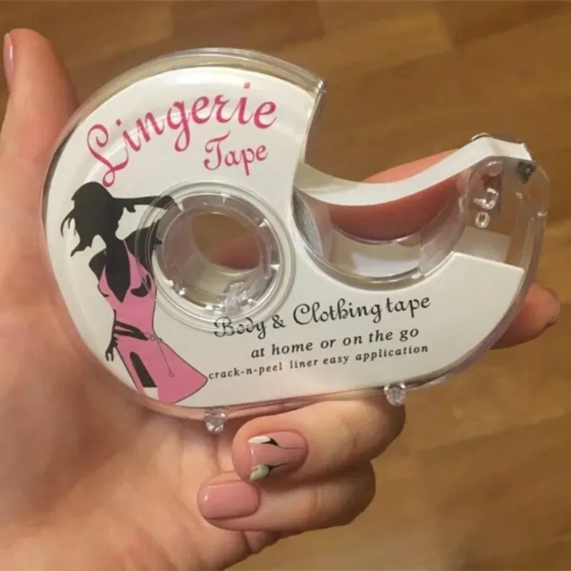 Hot sale Womens Fashion Clear Double Sided Tape for Clothing and Body Transparent Strong Adhesive for All Skin Tones and Fabric 3 Meters