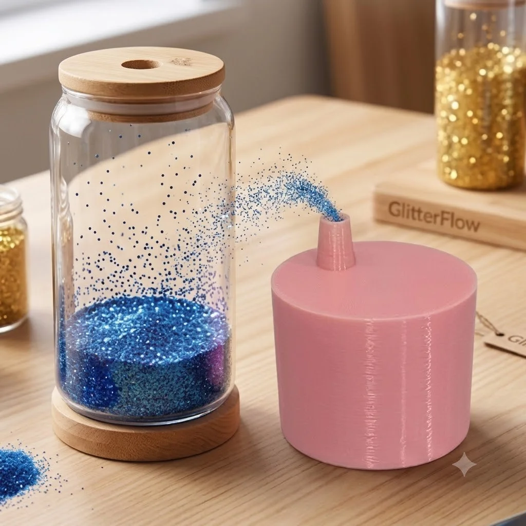 Resin Art Pouring - Flexible Easy Pour Spill Proof Glitter