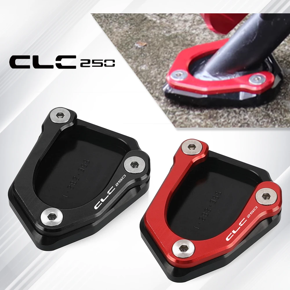 For CFMOTO CF MOTO 250CLC 250 CLC 250 CL-C CLC250 2024 2025 2026 Kickstand Foot Side Stand Extension Enlarger Support Plate Pad