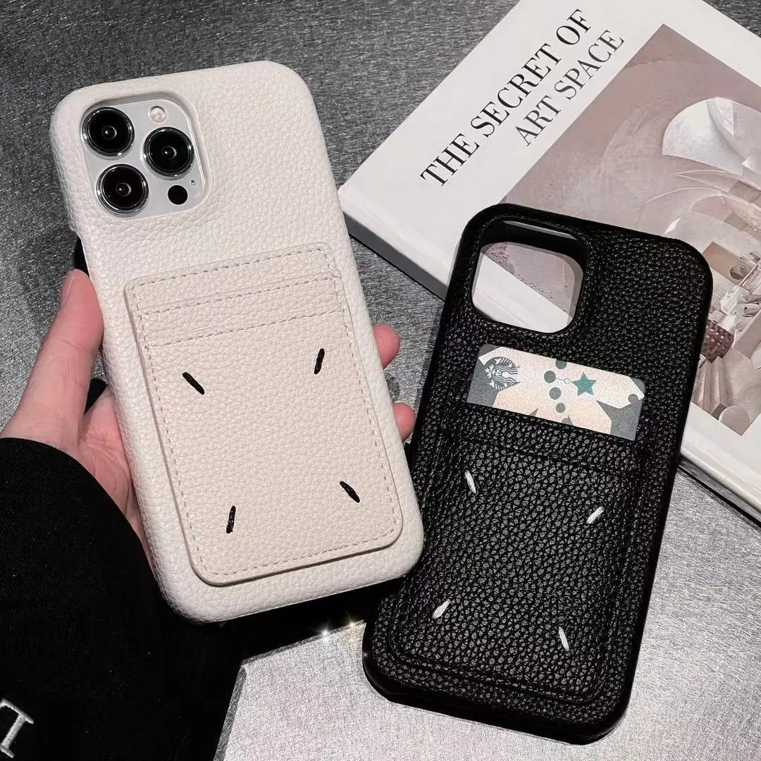 New fashionable niche design for iPhone15pro case plug card iPhone14promax card case iPhone13 anti-drop iPhone12 protective case