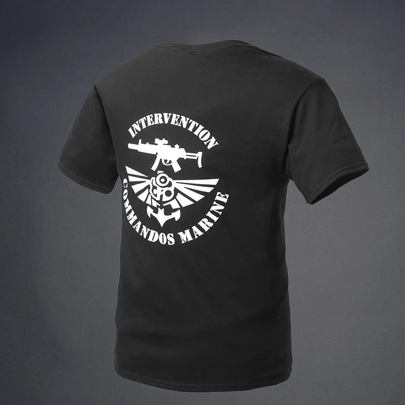 2026 Summer Weapon Short-sleeved T-shirt Outdoor Breathable Skin-friendly Tactical Short-sleeved T-shirt Male Army Fans T-shirt