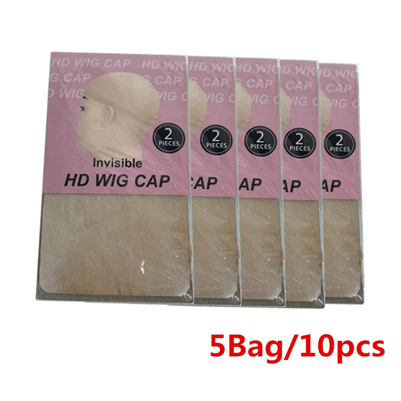 Transparent HD Wig Cap, Ultra-thin Stretchy Stocking Caps