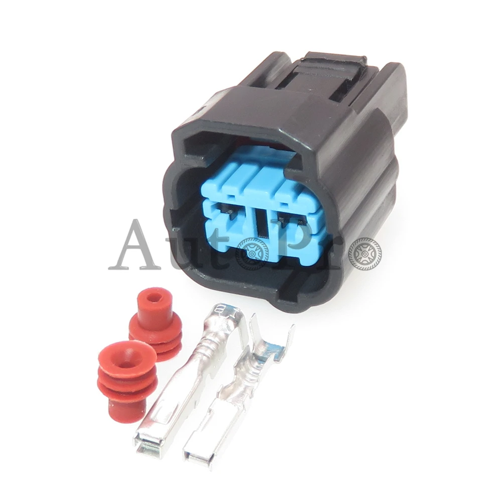 1 Set 2 Hole AC Assembly Auto Plastic Housing Connector 6189-0552 Crankshaft Position Sensor Wire Socket Automobile Sealed Plug