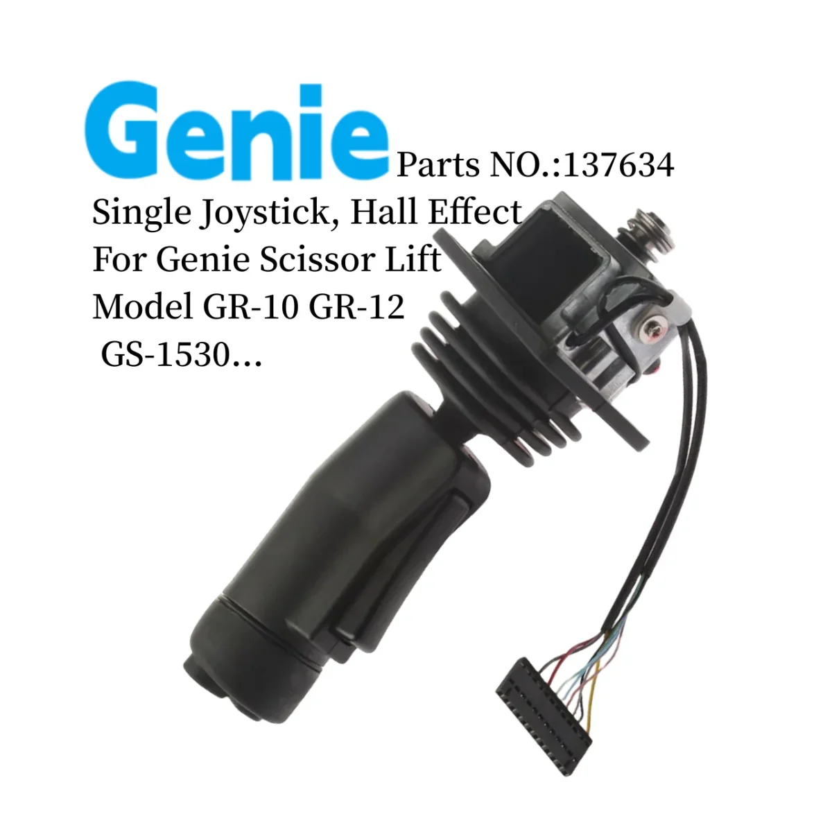 137634gt 137634 Joystick Controller for Genie Scissor Lift GR-10 GR-12 GR-15 GR-20 GRC-12 GS-1530 GS-1532 GS-2646AV GS-2646AV35.