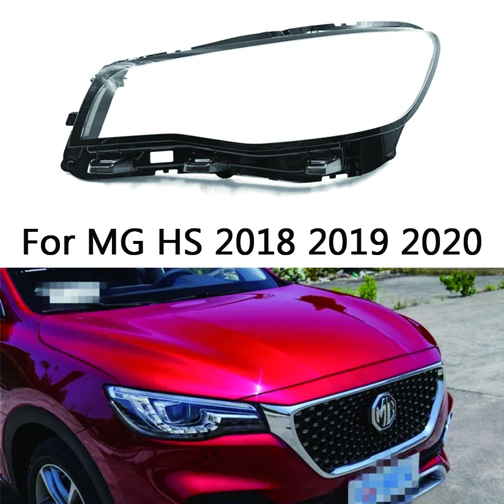 

Head Lamp Clear Case For MG HS 2018 2019 2020 Car Front Headlamp Shell Headlight Cover Auto Lampshade Glass Lens Light Caps