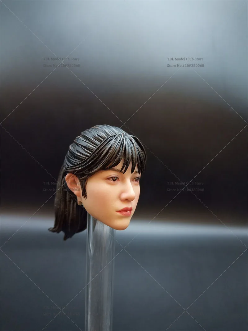 In Stock KUMIK KUMIK-HEAD24 1/6 Scale Korean Star Hair Planting Head Carving Model Fit 12'' Female Solider Action Figure Body