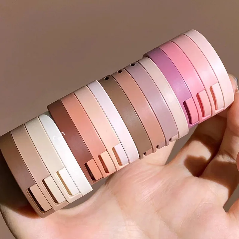 Palette de maquillage 3 en 1, 256 fards à barrage nacrés, fard à joues, surligneur, contour, trois couches, tout-en-un, éclaircissant la peau