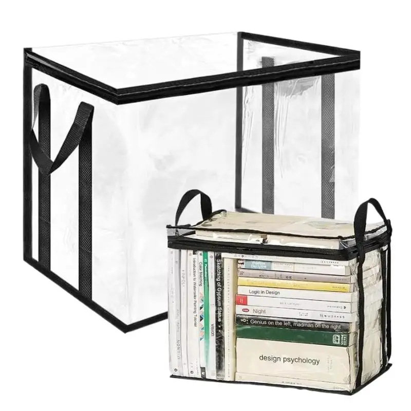 Transparente PVC-Aufbewahrungsbox | Klappdeckel & Sichtfenster | Multifunktionaler Organizer für Spielzeug, Bastelbedarf und Zubehör | Langlebiger Geschenkbehälter – Detail 7