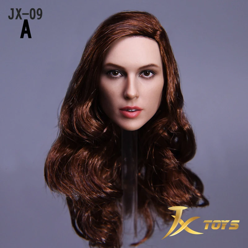 

JXtoys JX-09 1/6 Scale Female Gal Gadot Wonder Head Sculpt Carved Model for 12'' Action Figure Dolls