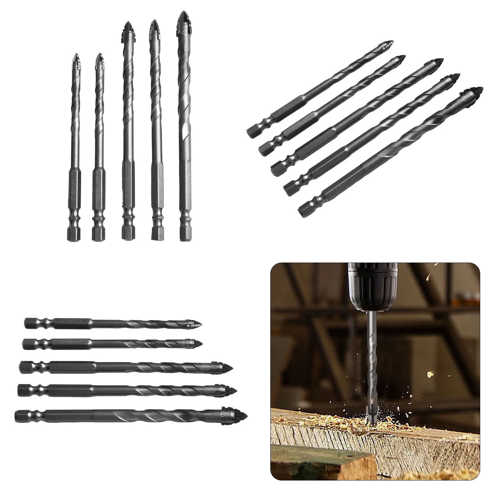 

Твердосплавное сверло Эксцентриковое сверло Эффективная режущая кромка Высокоскоростное вращающееся твердосплавное сверло для бетона