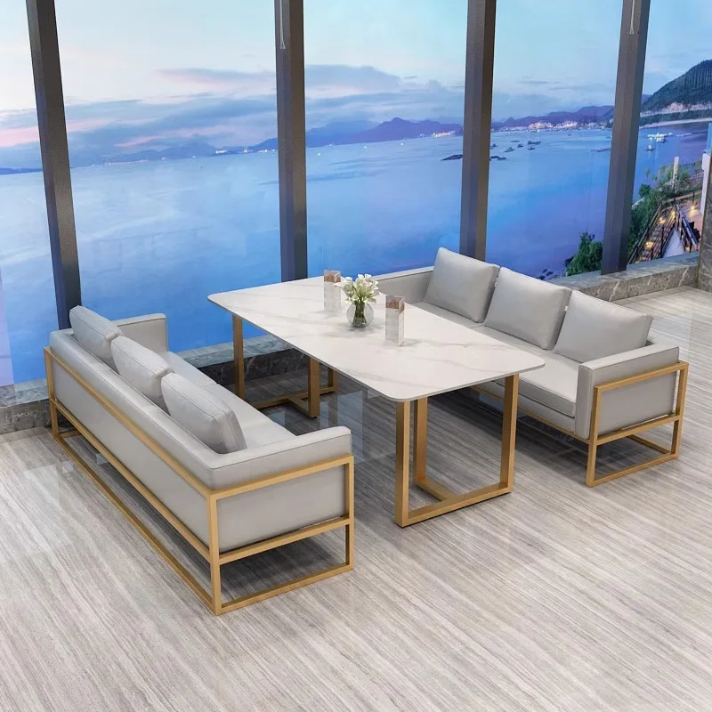 Nordic Bar Clear Bar Rest Reception Area Cafe Leisure Nightclub Wall Sofa Special Card Seat Coffee Table