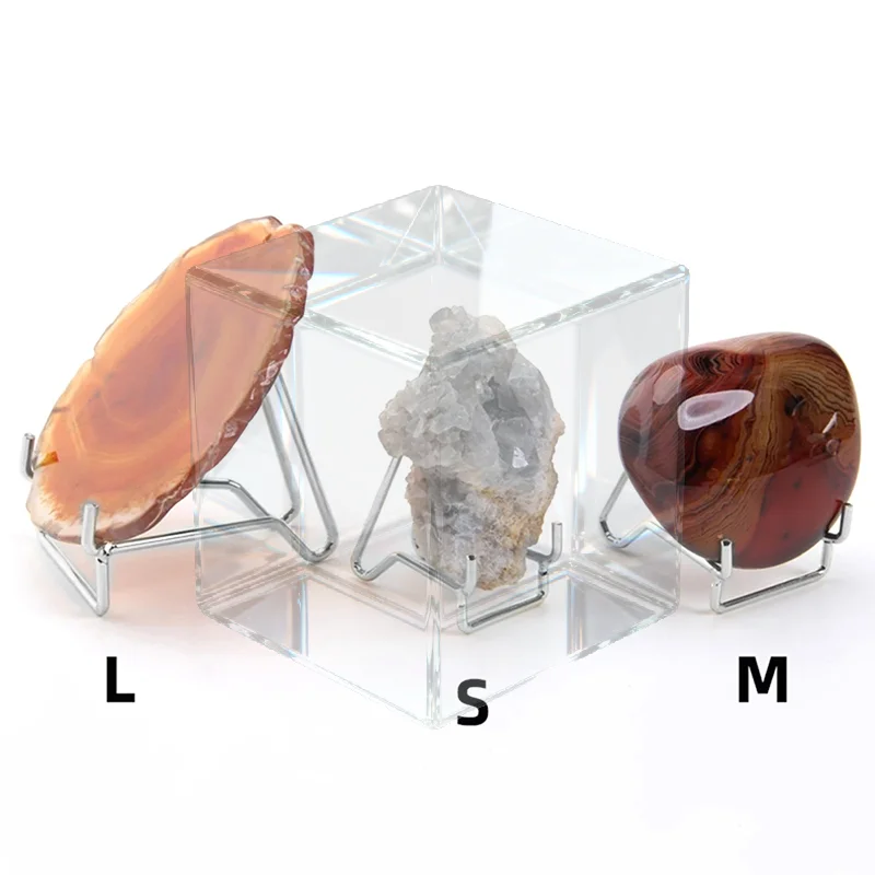 Multipurpose Display Stand Photography Props Bracket Mineral Holder for Shop Window Wedding Show Room Agate Rocks Fossil Coral