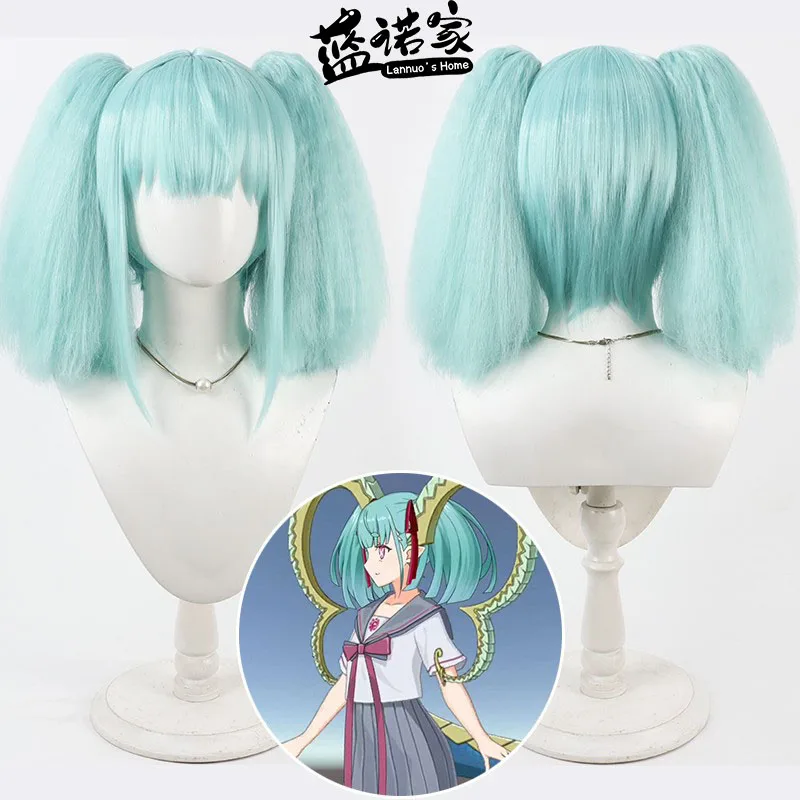 

Game Fate Grand Order Larva Tiamat Cos Cosplay Wig Halloween Carnival Party Prop Synthetic Hair Heat Resistant Fiber + Wig Cap