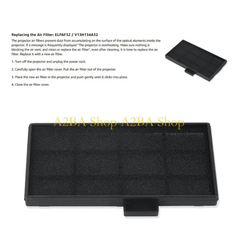 A2BA Filter Screen Replacement with Pull Handle for Equipment Maintenance Care