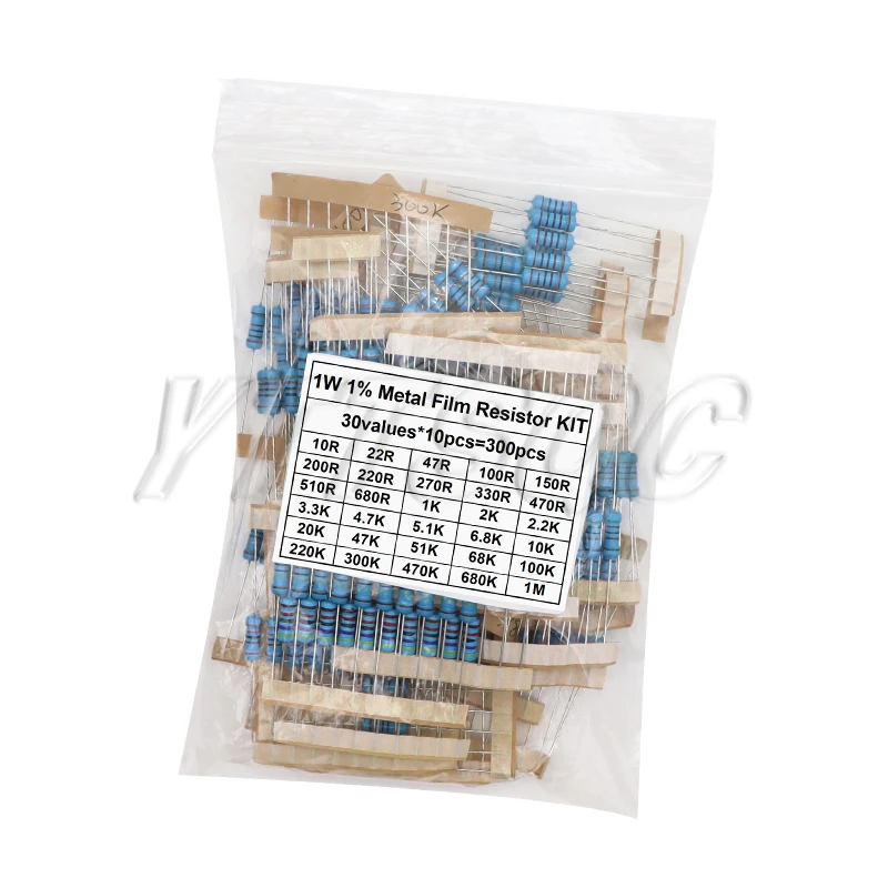 300PCS 10R - 1M Ohm…