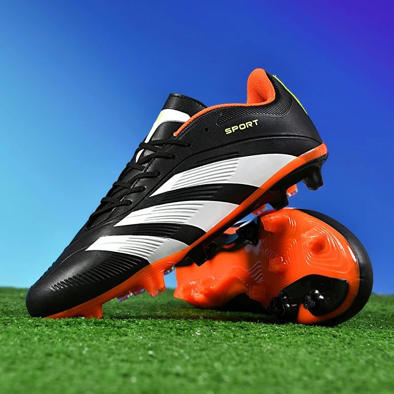 

Мужские футбольные туфли Cleats FG/TF, профессиональные высококачественные Нескользящие Детские футбольные бутсы, молодежные тренировочные кроссовки унисекс