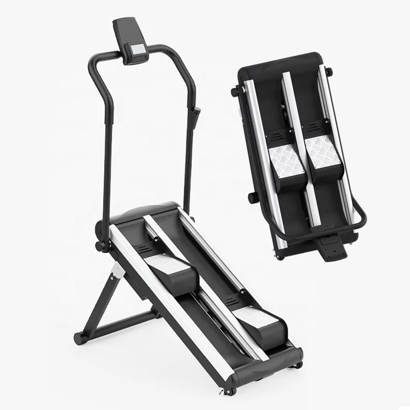 

Home Use Black Stair Climber Mountain Climber Exercise Machine