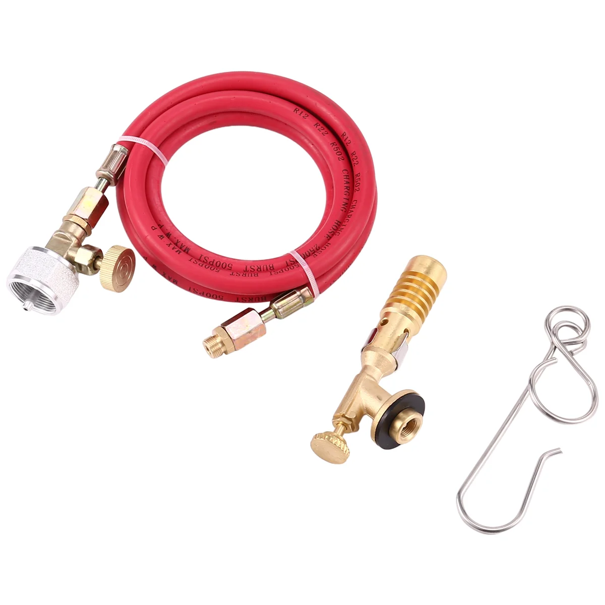 A83Z for Mapp Gas Turbo Torch Plumbing Turbo Torch with Hose for Solder Propane Welding Kit