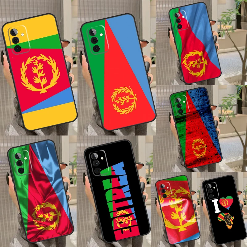 Eritrea Flag Cover For Samsung Galaxy A12 A13 A14 A54 A53 A52 A34 A33 A32 A24 A23 A22 A51 A71 Phone Case