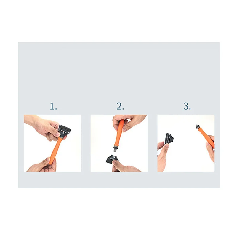 4 قطعة رؤوس شفرة الحلاقة لـ Harrys رؤوس الحلاقة الرجالية ماكينة الحلاقة استبدال رؤساء شفرات الحلاقة اليدوية-A54Q