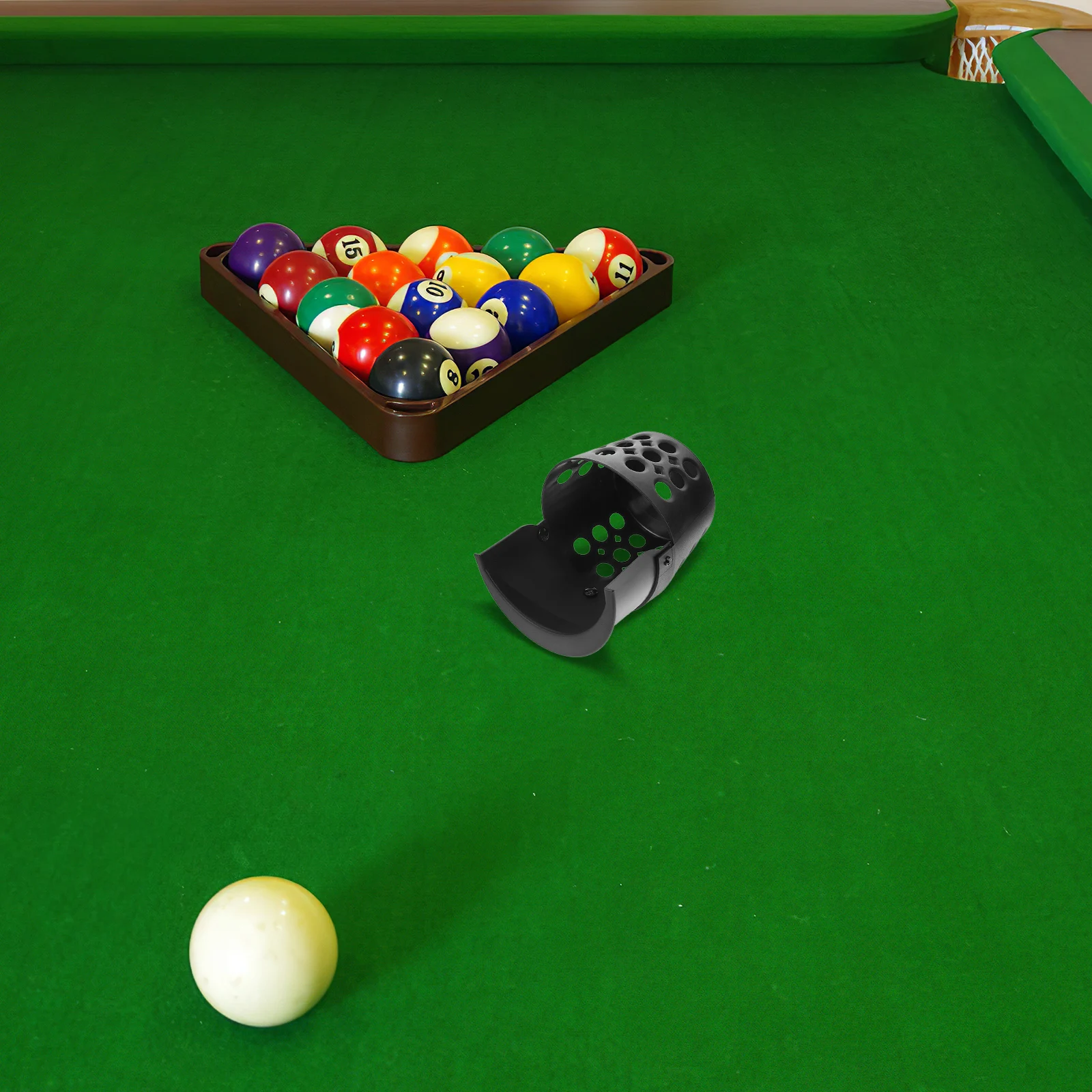 

2Pcs Pool Table Accessories 160 Ball Drop Pockets Durable Material Easy Clean Exquisite Craftsmanship Billiards Pool Accessories