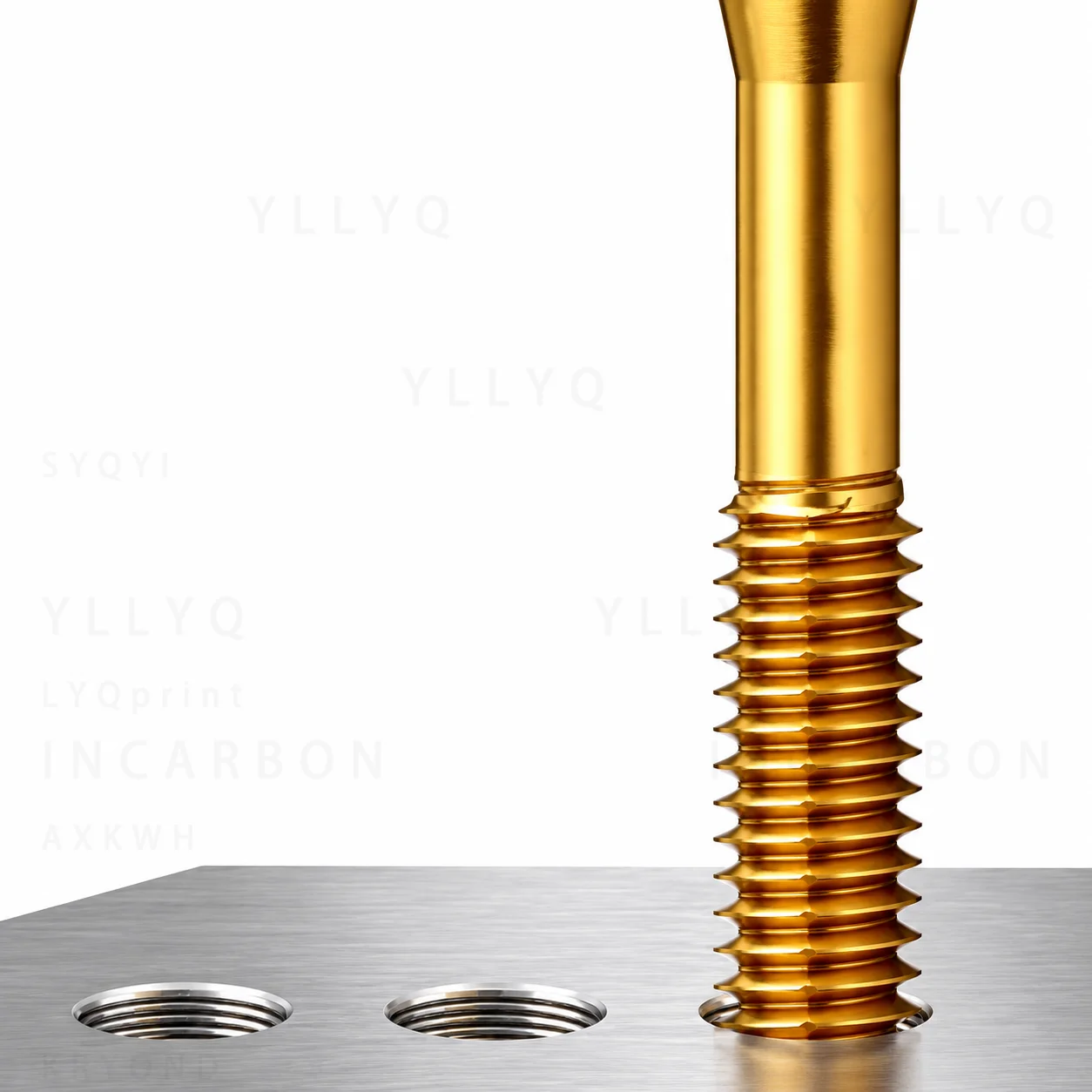 Japan OSG HSSE TiN Coated Roll Forming Tap 100mm Long Shank UNC UNF 0-80 to 1/4 Machine Screw Thread Forming Tap CNC Tool