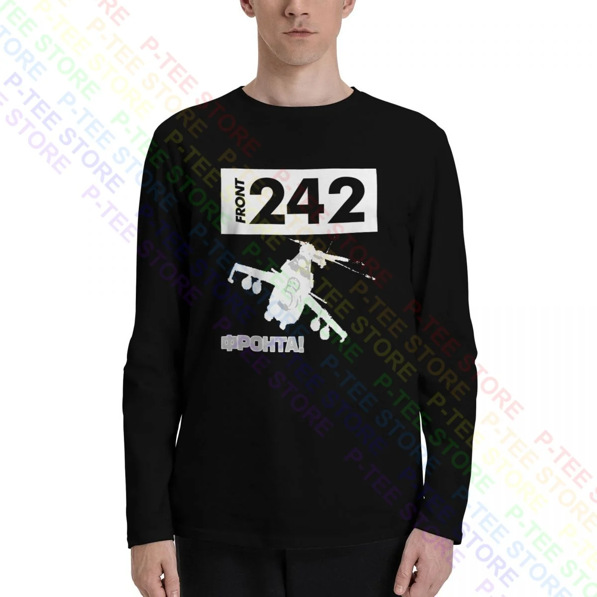 Футболка с длинным рукавом, передняя часть 242