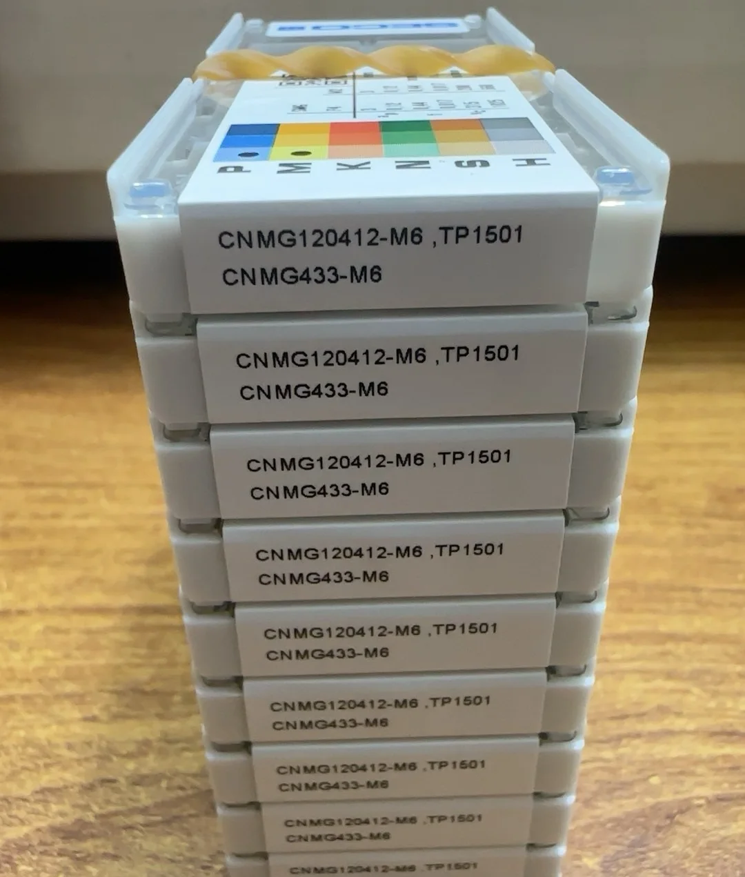 

Hard alloy cutting blades CNMG120412-M6,TP3501