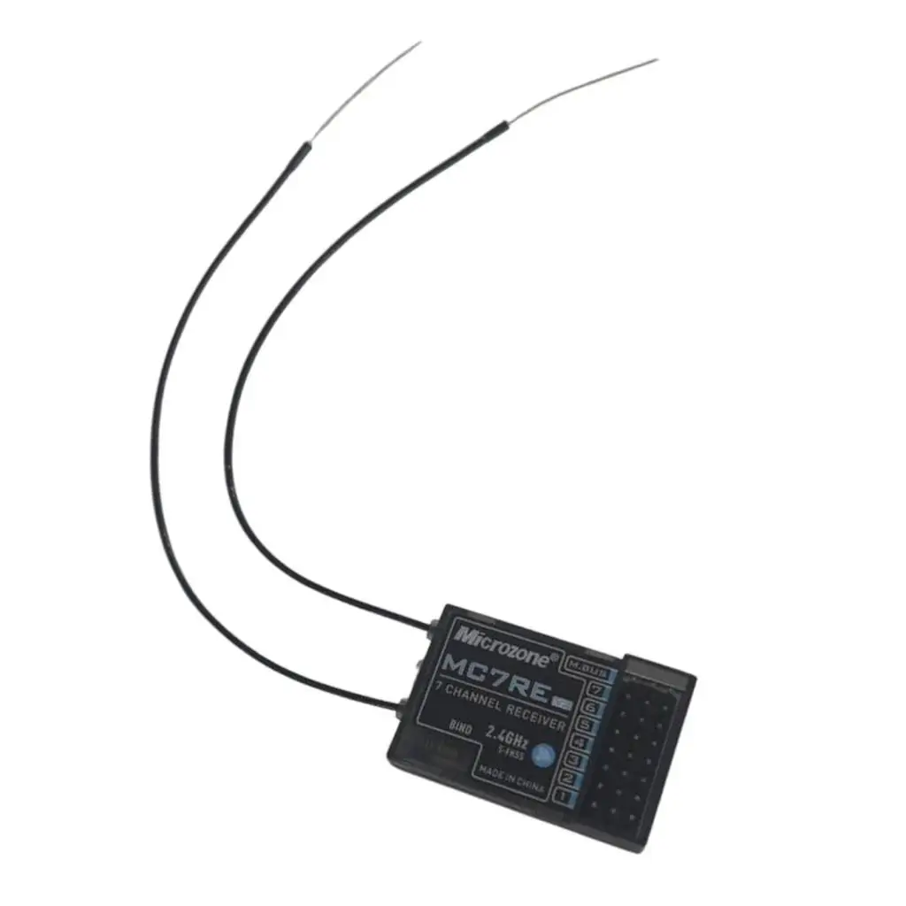 7Channel MC7RB V2 Receiver 2.4G for Microzone System Transmitter Quadcopter Drone RC Airplane Helicopter