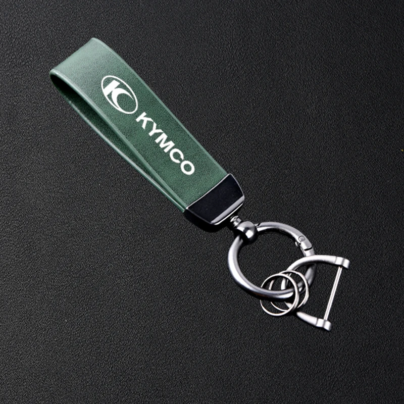 ل Kymco Xciting 500 250 300 وسط 125i 200i 300i 350i عالية الجودة دراجة نارية الجلود المفاتيح المعادن كيرينغ الملحقات