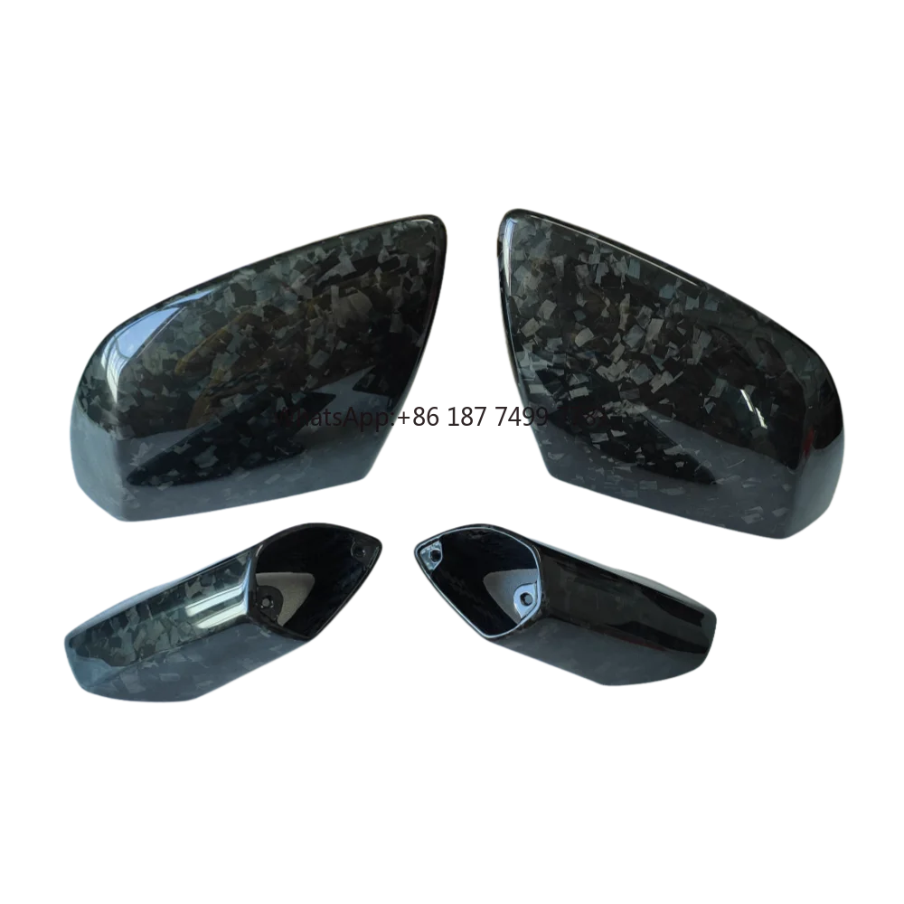 

Suitable for . Huracan Car Dry Forged Carbon Rearview Mirror Cover LP610 LP580 Side Exterior Decorative Cover