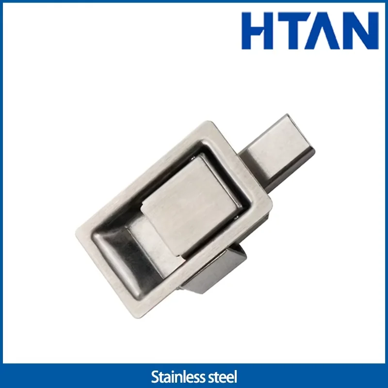 

New Type Of Pull Rod Panel Lock Stainless Steel Anti-Collision Pin Flat Small Toolbox Equipment Lock Industrial Equipment