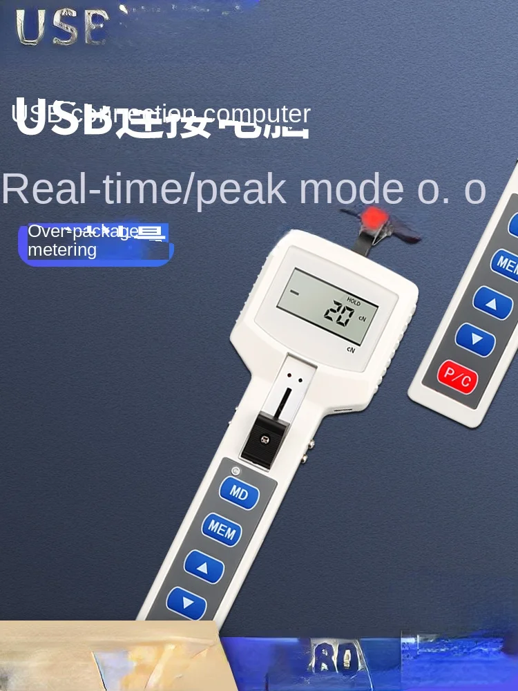 

Handheld Digital Display Tensiometer Bridge Cable Cable Anchor High Precision Rope Wire Rope Tension