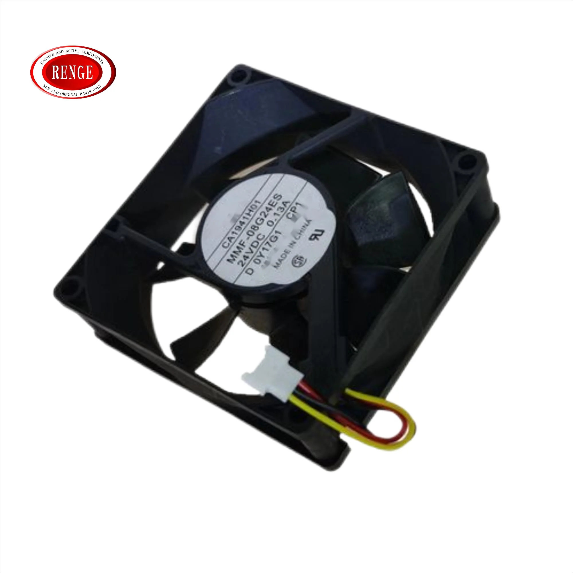 MMF-08G24ES  24VDC 0.13A 80X80X25mm 3-Wire Cooling Fan 8025mm Taiwanese brand, renowned worldwide