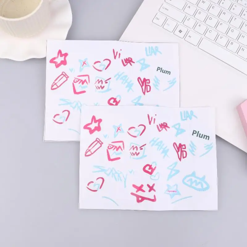 2 قطعة ملصقات Arcane Jinx أنيمي نافذة السيارة المحمول ملصق الكرتون خوذة الزخرفية ملصق مضاد للمياه #5