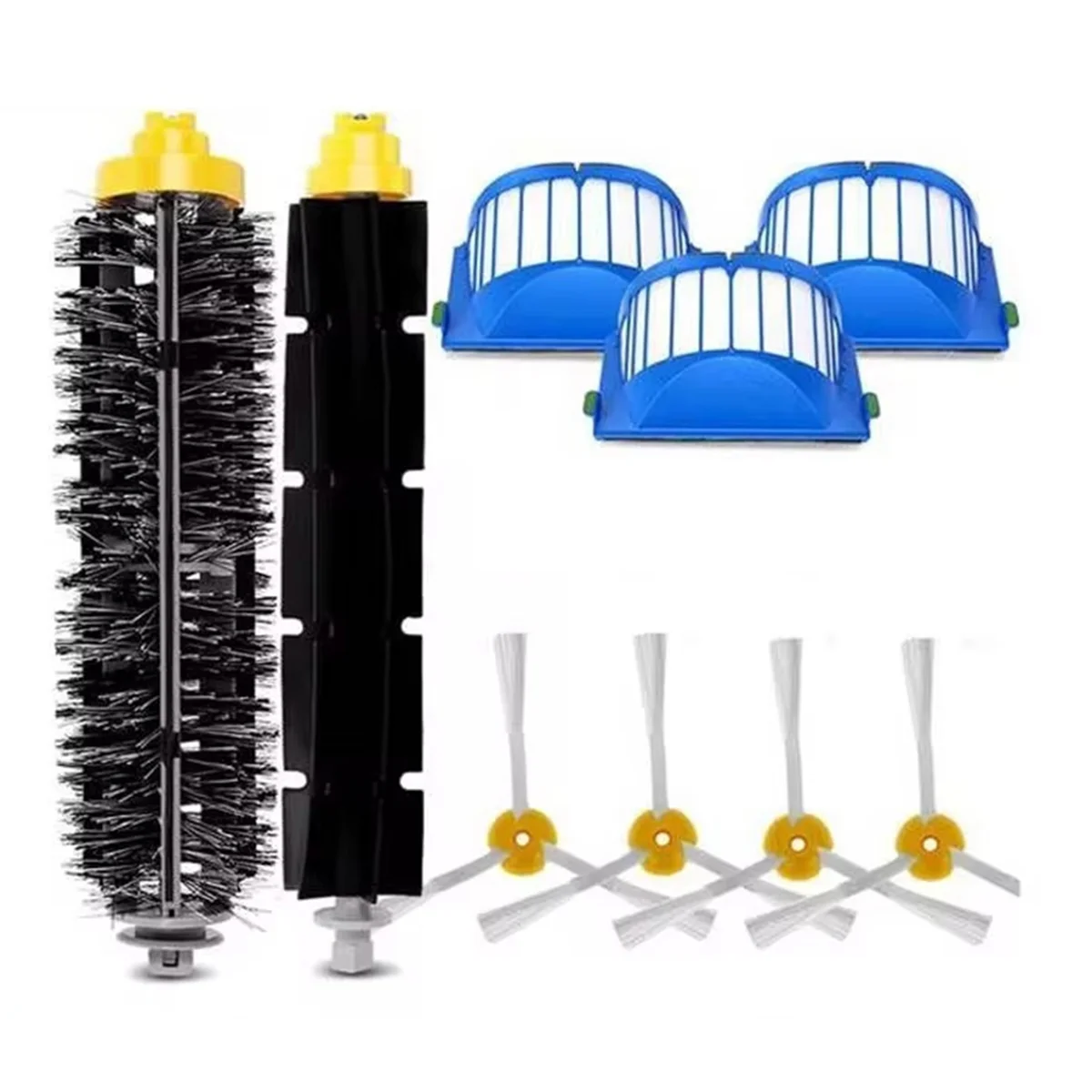 For IRobot Roomba 500 600 Series Vaccum Cleaner Accessories Replacement Parts Roller Brush Side Brush HEPA Filter