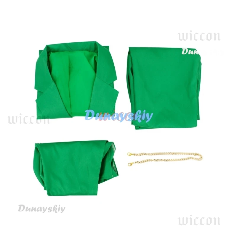 Movie Doctor Doom Cosplay Costume Mask Adult Unisex Green Uniform Coat Pants Suit Doom Cosplay Halloween Outfit Party